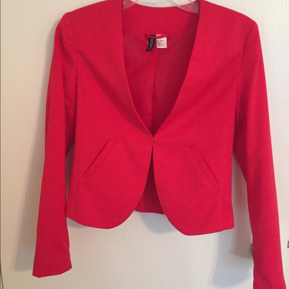 H&M red Blazer
